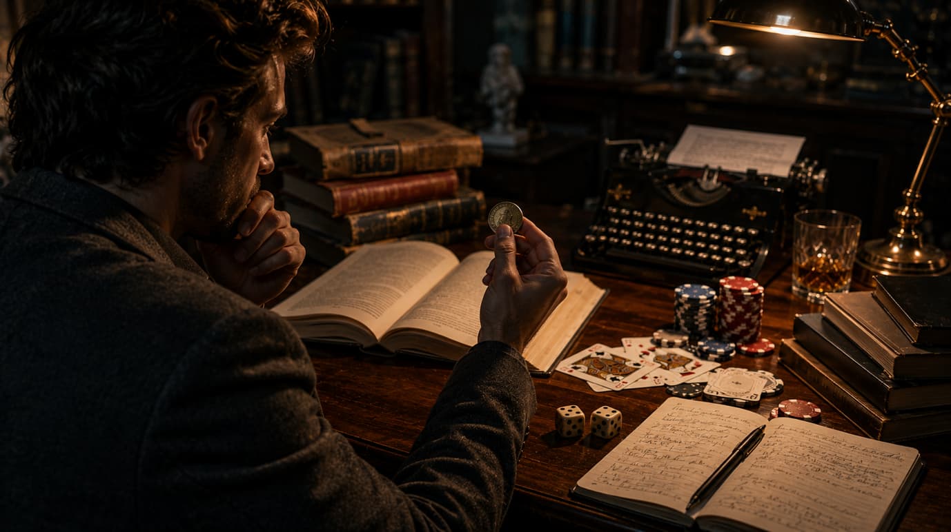 Chance as Character in Modern Fiction – casino odds, gambling symbolism and literary fate
